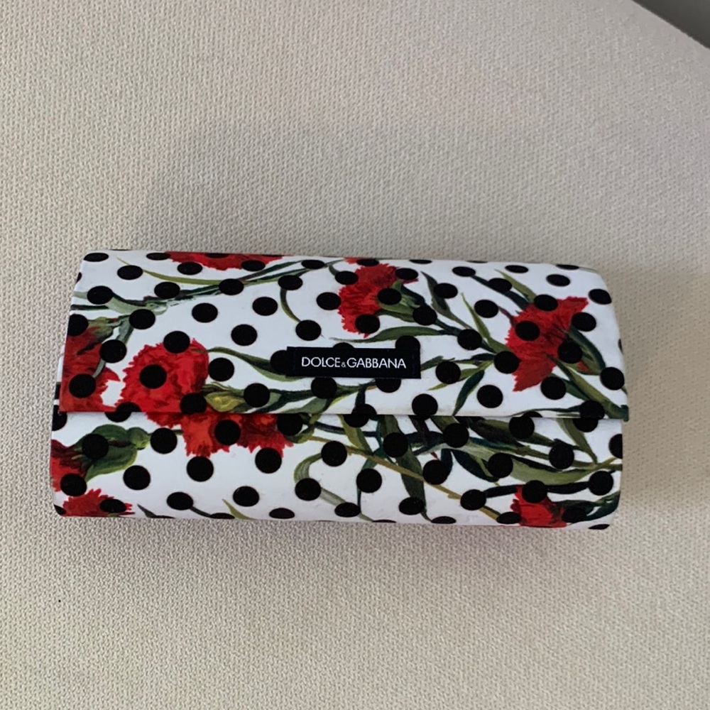 Dolce and Gabbana hard cover sunglasses case